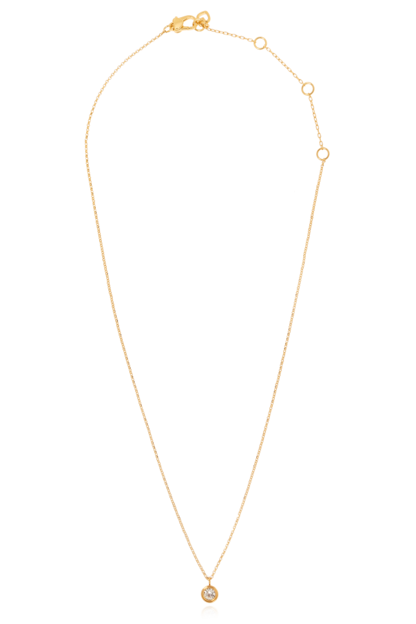 Gold Cubic zirconia necklace Kate Spade Vitkac GB